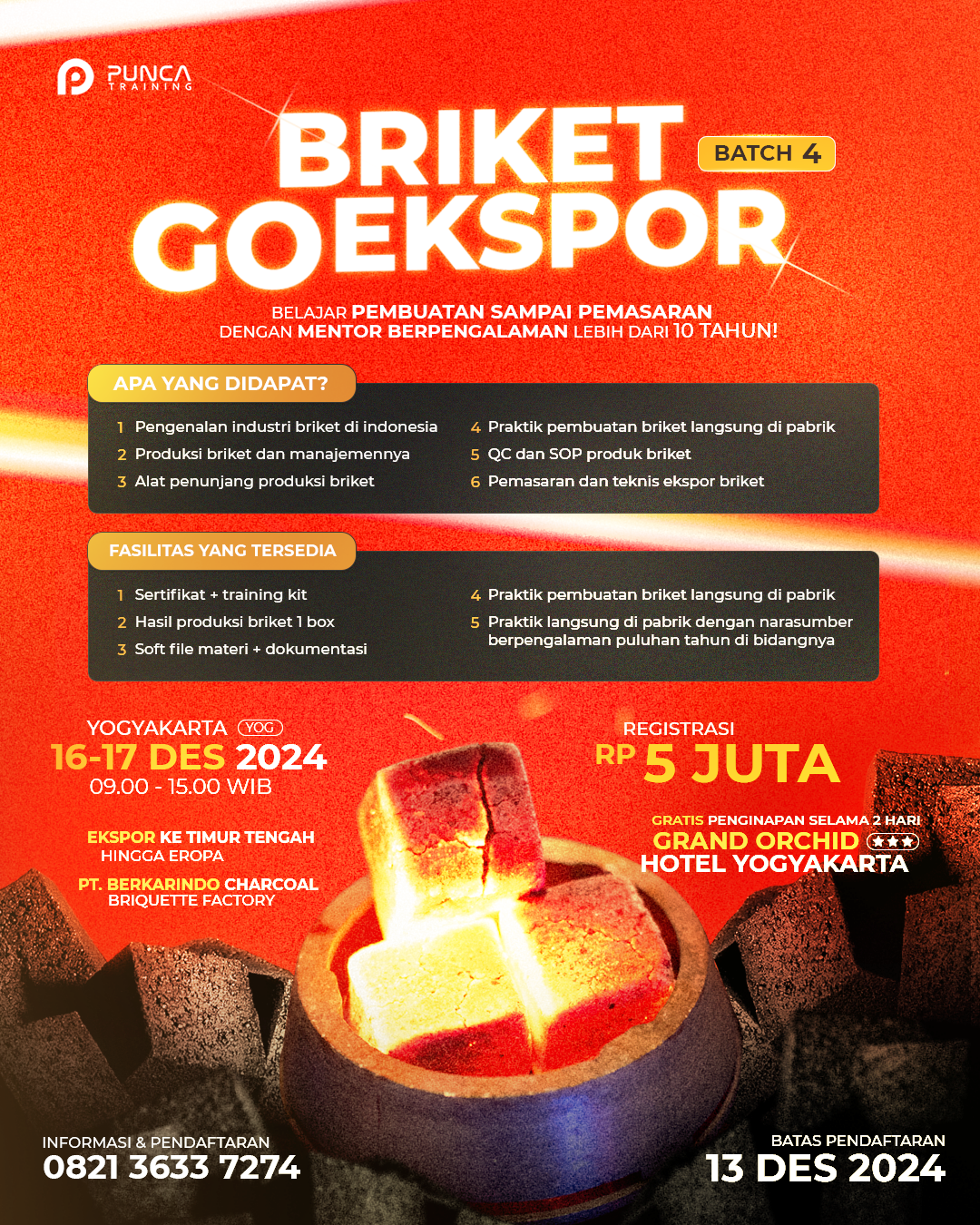 pelatihan briket