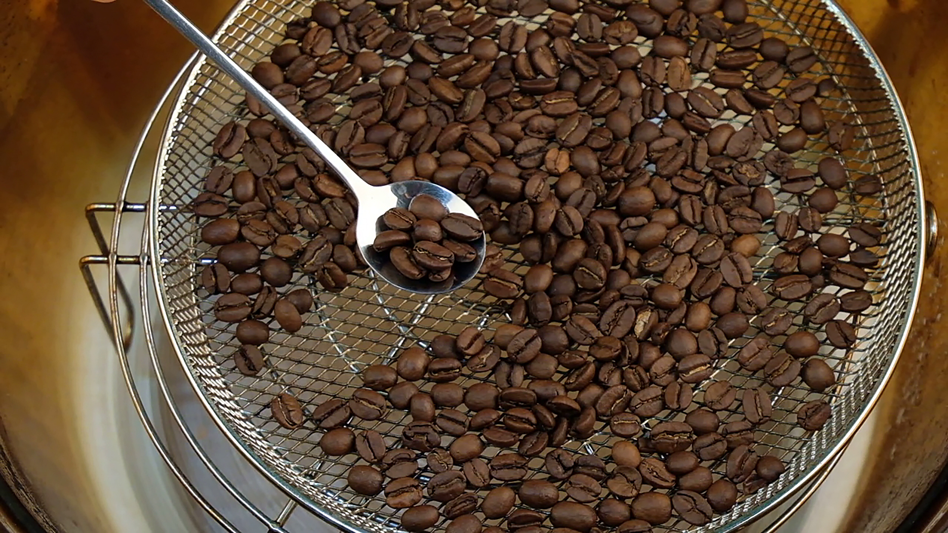 cara roasting kopi manual