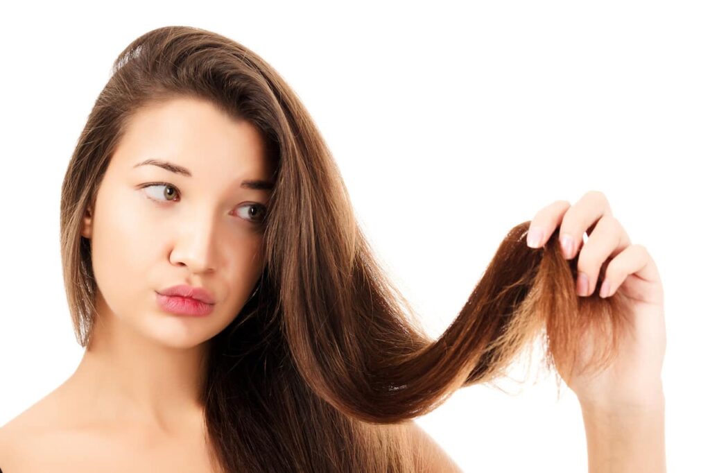 Perawatan rambut menggunakan VCO