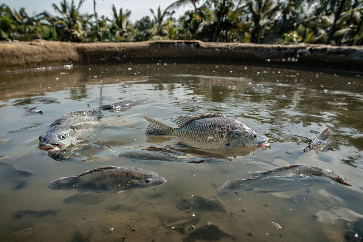 cara mengatasi ikan nila mati mendadak
