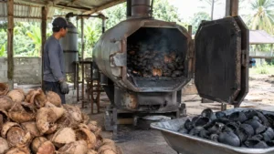 tahapan pembuatan briket
